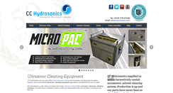 Desktop Screenshot of cchydrosonics.com